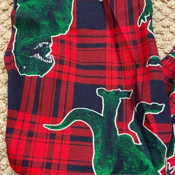 Brand New With Tags The Children’s Place Christmas Tree-Rex Pajama Set - Picture 5 of 13